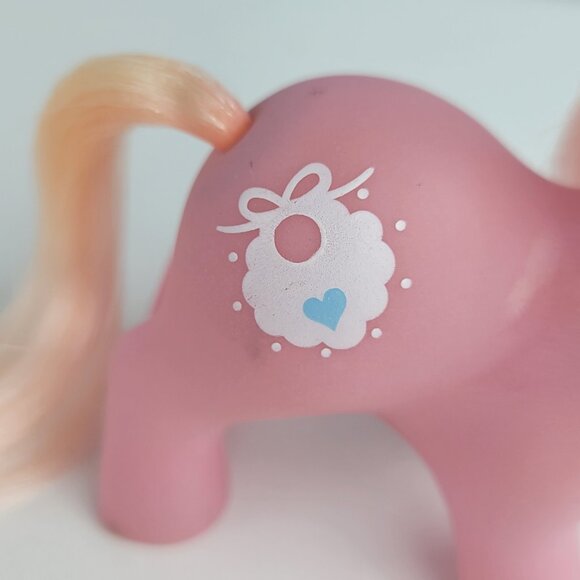 My Little Pony MLP 1985 Pink Baby Tiddly Winks Hasbro - Picture 16 of 16